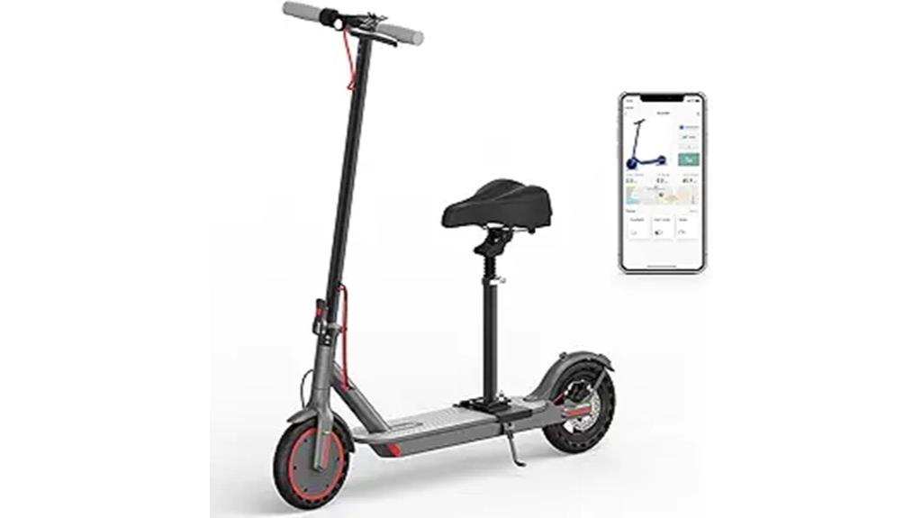 powerful 350w long range scooter