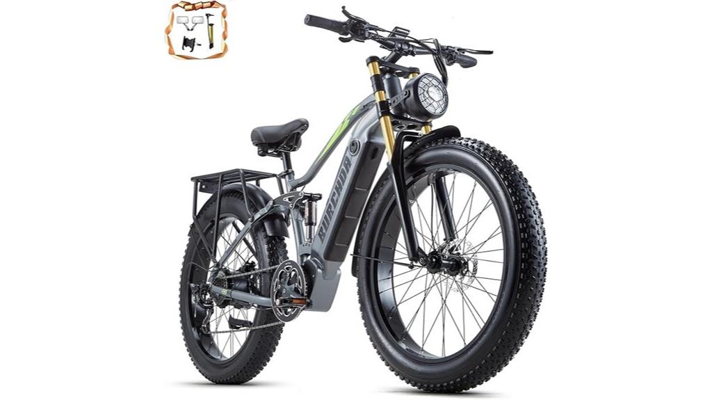 powerful dual motor bike