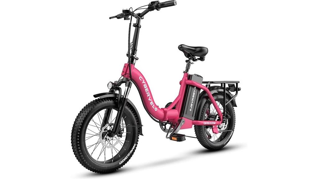 powerful foldable e bike