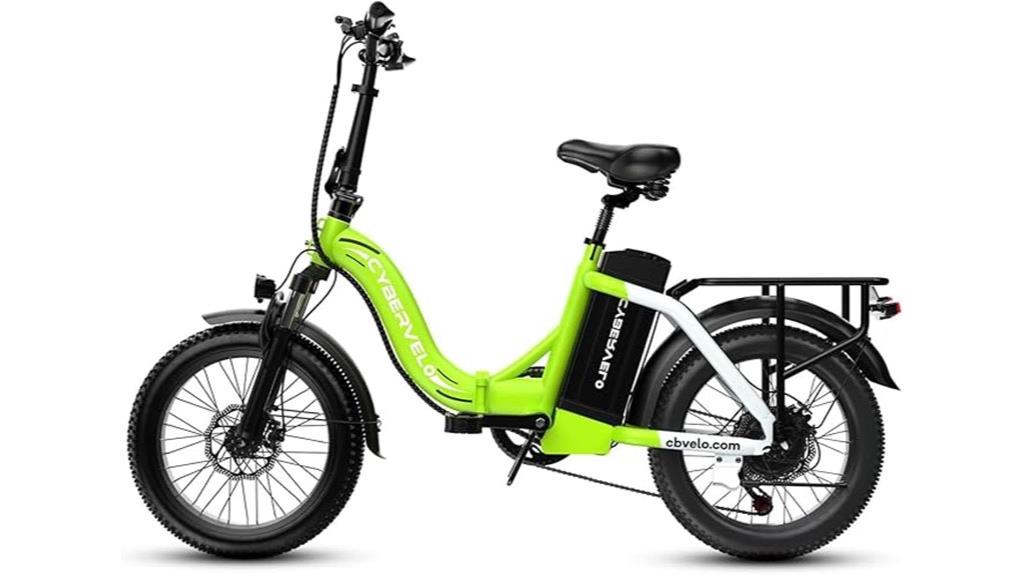 powerful foldable e bike
