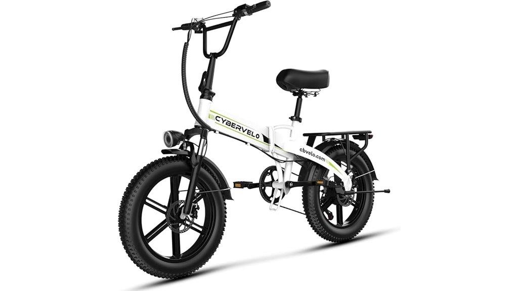 powerful foldable e bike