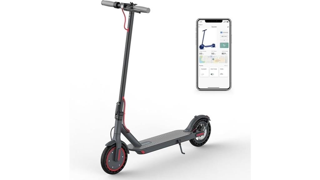 powerful long range electric scooter