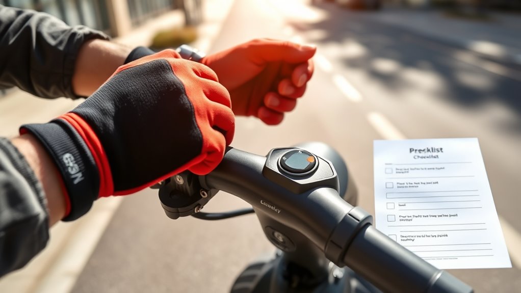 pre ride safety checklist
