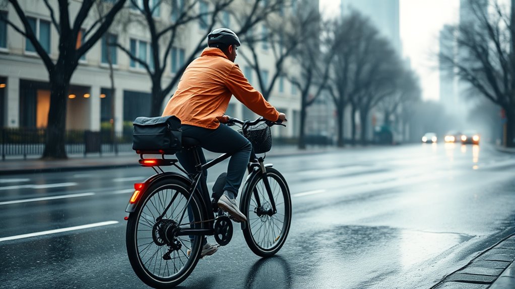 prepare for rainy rides