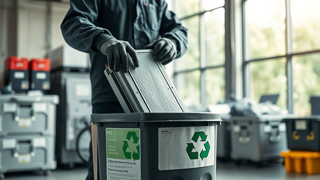 recycle e bike batteries responsibly