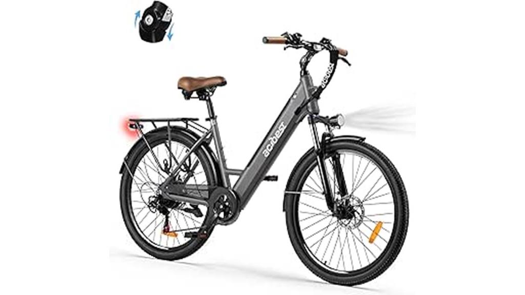removable battery electric bike