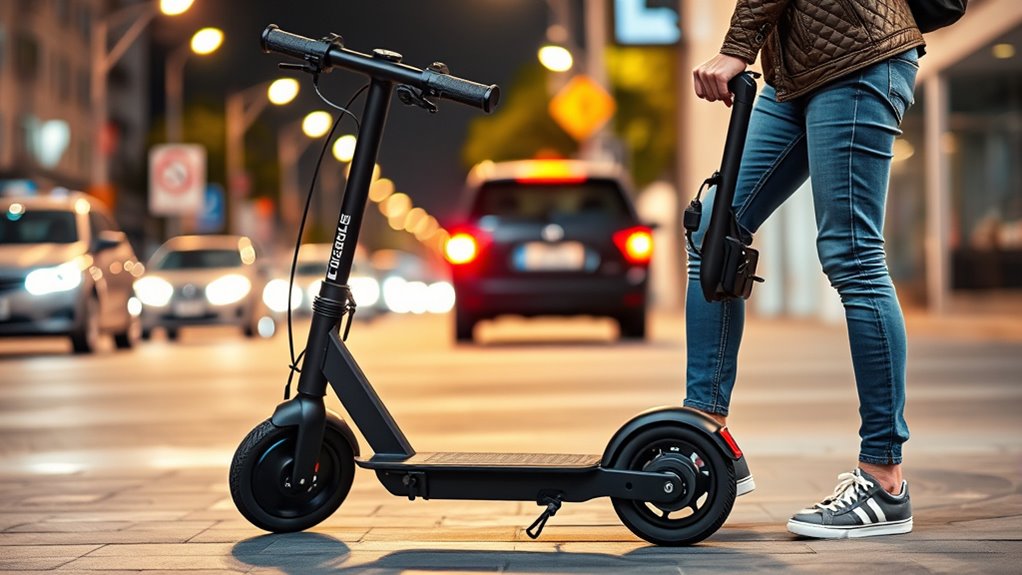 scooter features and safety