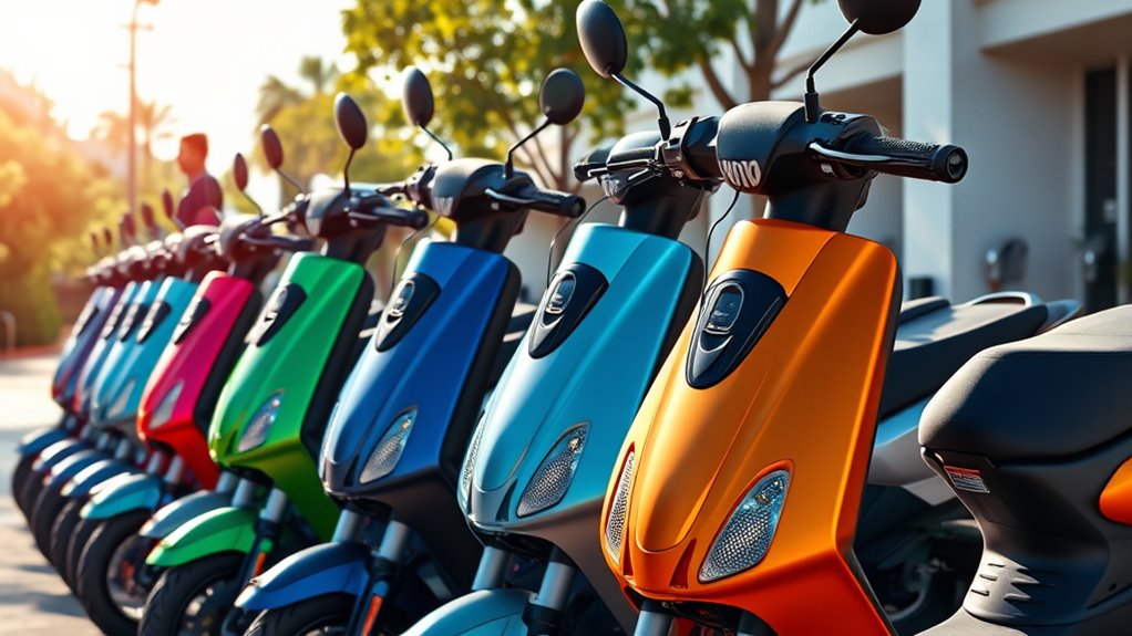 scooter features for comfort