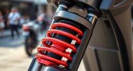 scooter suspension system details