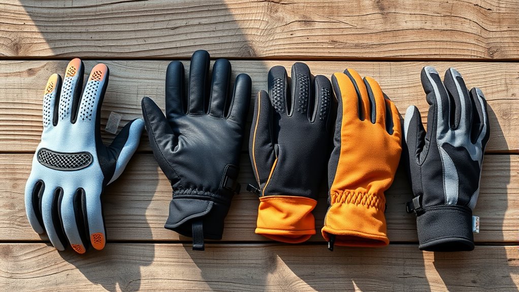 seasonally appropriate well fitting gloves
