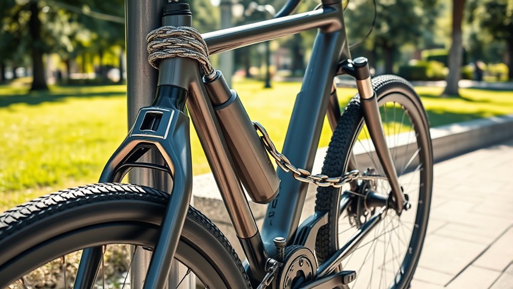 secure frame and wheels