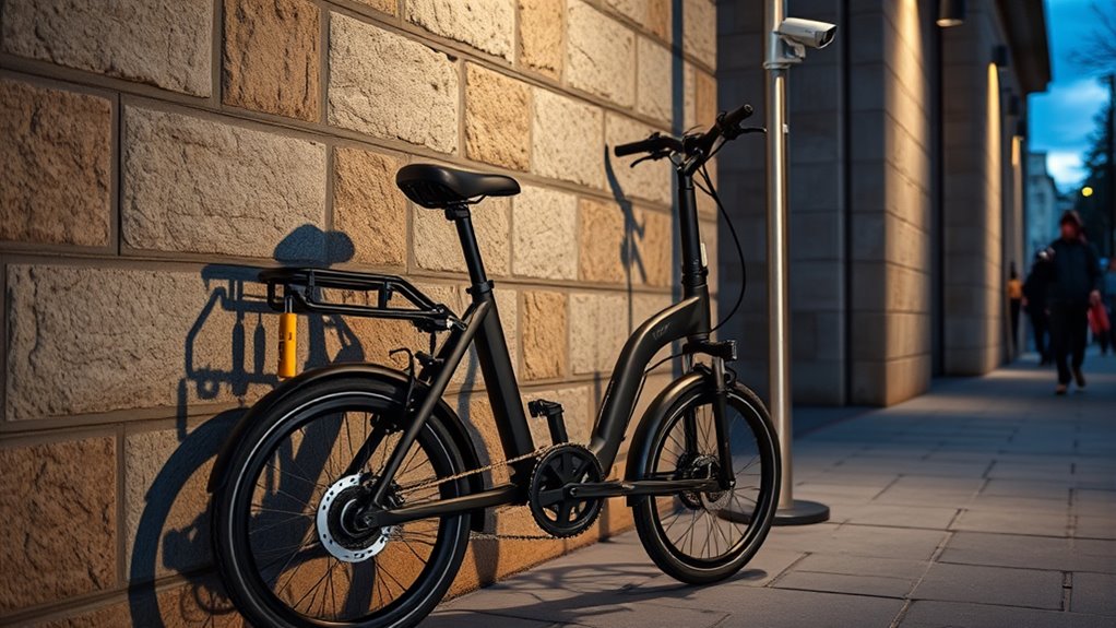 secure your folding e bike