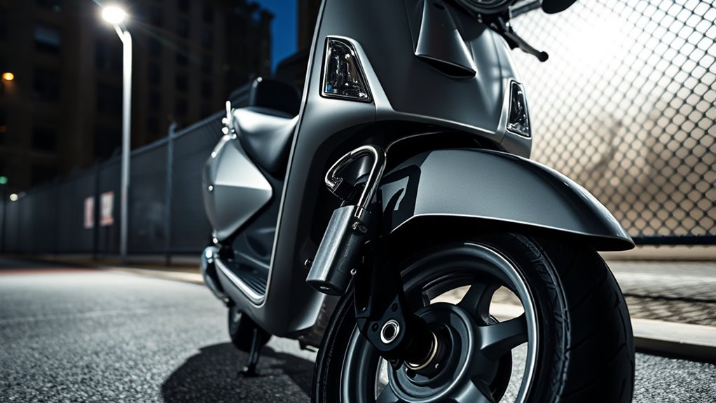 secure your scooter effectively