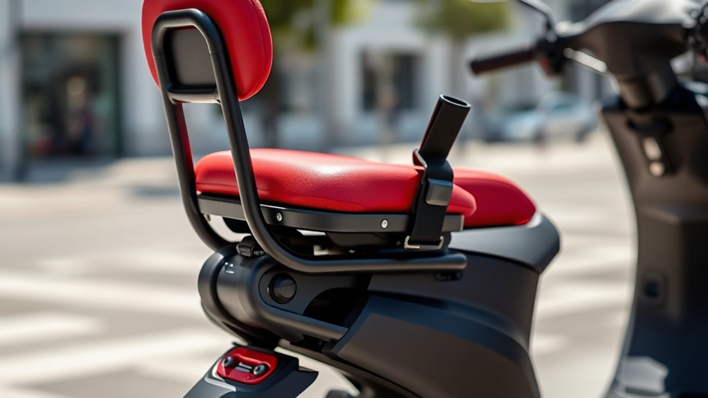 selecting safe scooter child seat