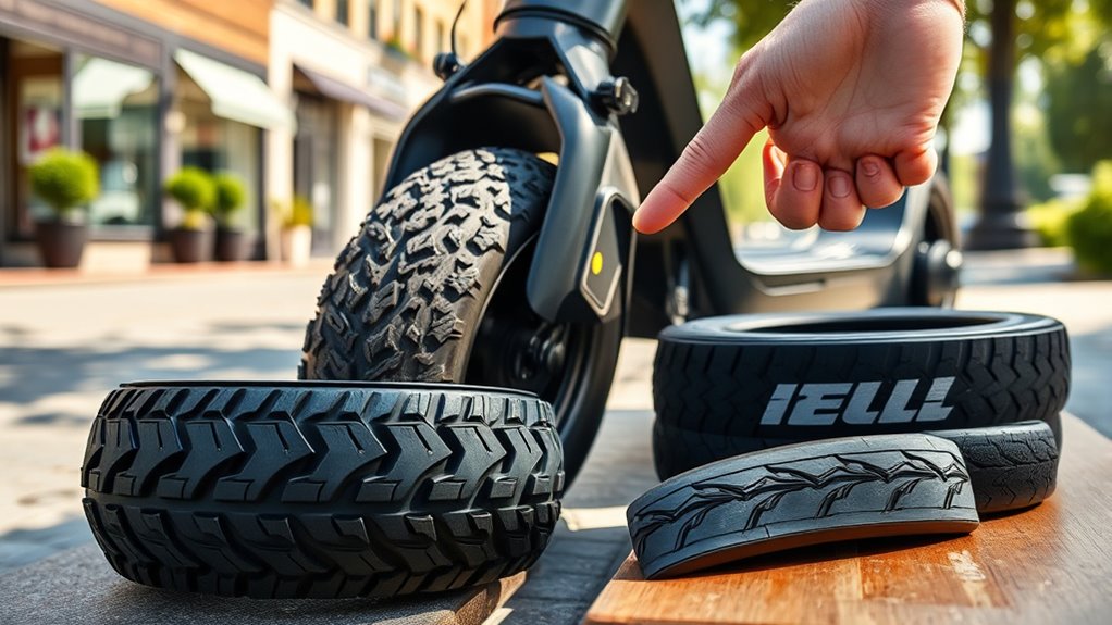 selecting suitable electric scooter tires
