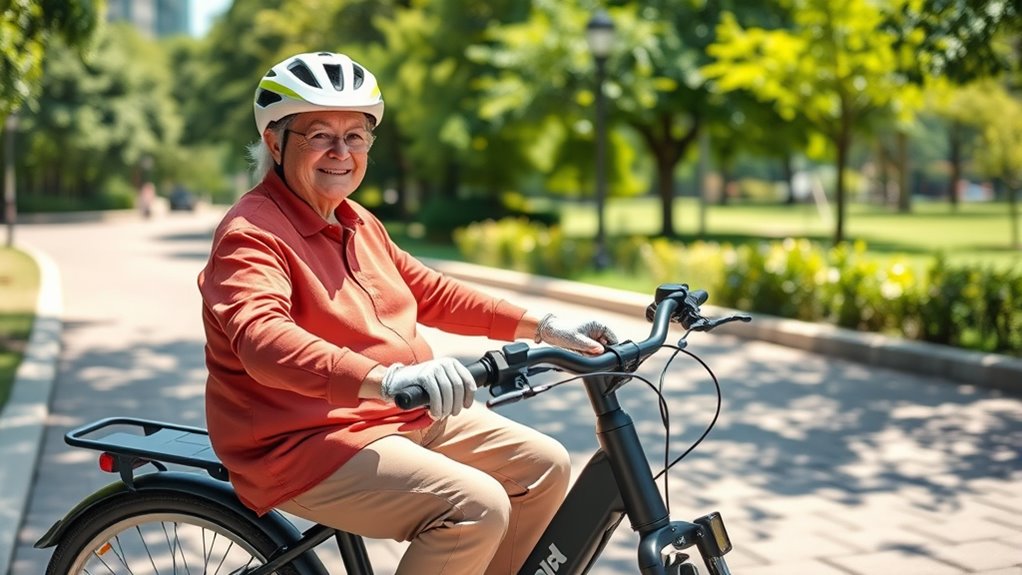 senior e bike safety features