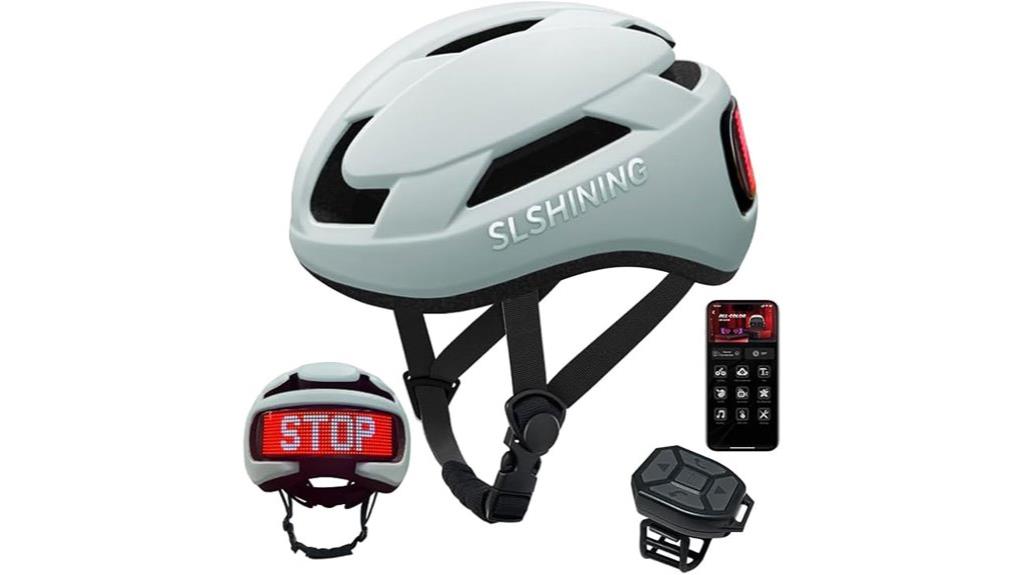 smart bike helmet features