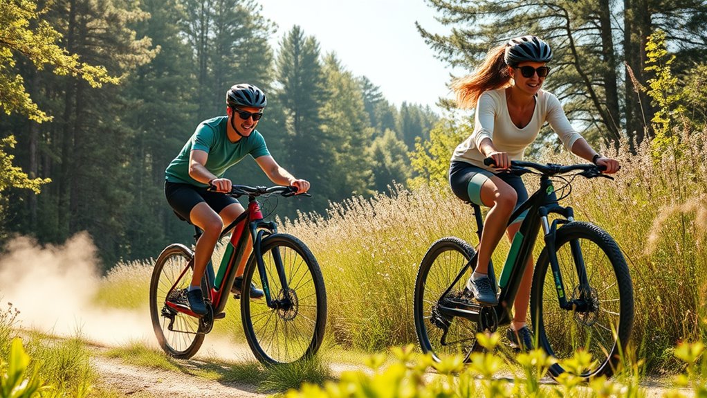 smooth responsive pedaling experience