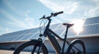 solar powered e bike charging