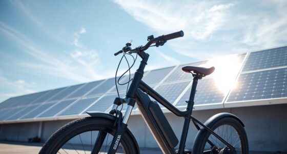solar powered e bike charging