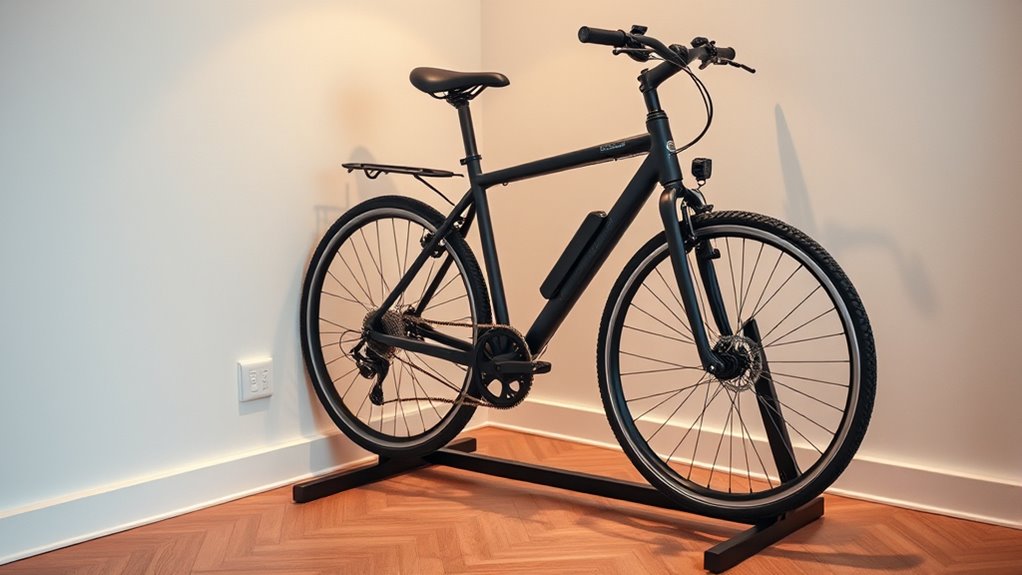 space saving bike storage solution