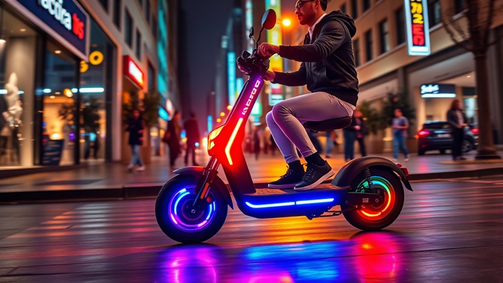 top electric scooters with lights
