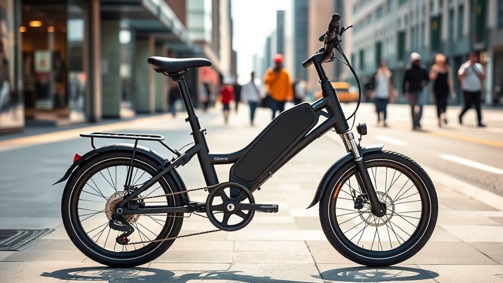 top folding belt drive e bikes