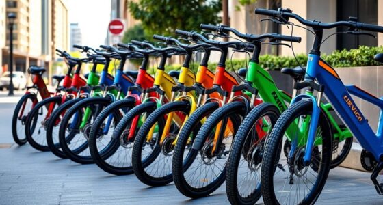 top folding e bikes disc brakes