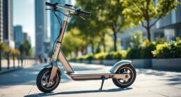 top folding electric scooters