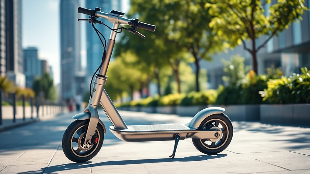 top folding electric scooters