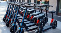 top folding electric scooters