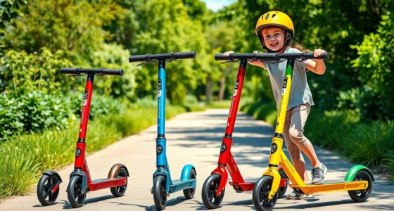 top kids folding electric scooters