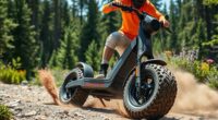 top off road electric scooters