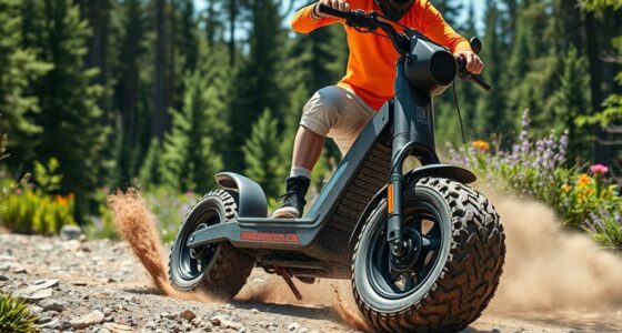 top off road electric scooters