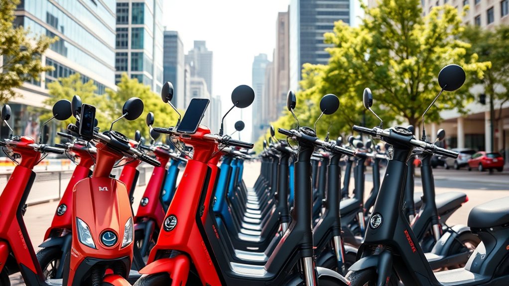top phone holder electric scooters