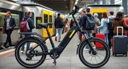 using e bike on transit