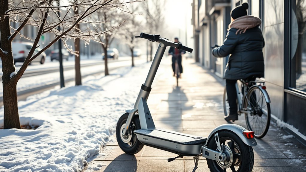 winter e scooter safety tips
