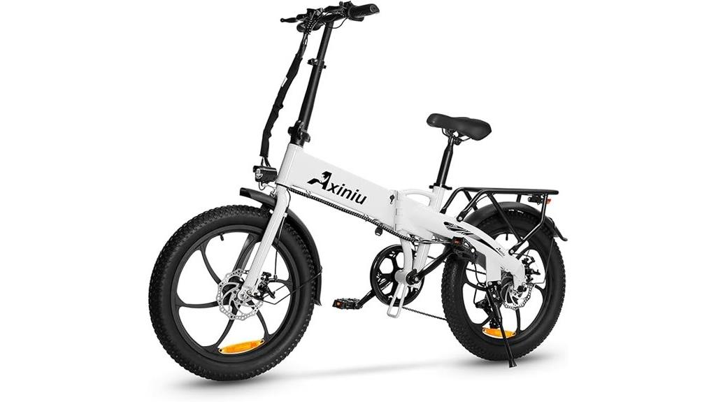 750w foldable electric bike