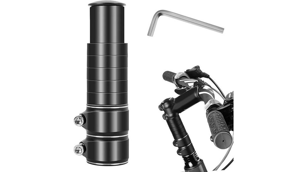 adjustable bicycle handlebar extender