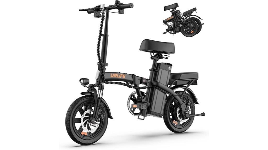 adult electric folding bike