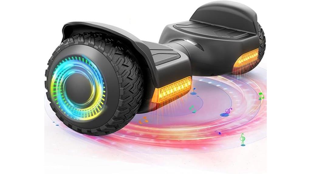 all terrain led hoverboard