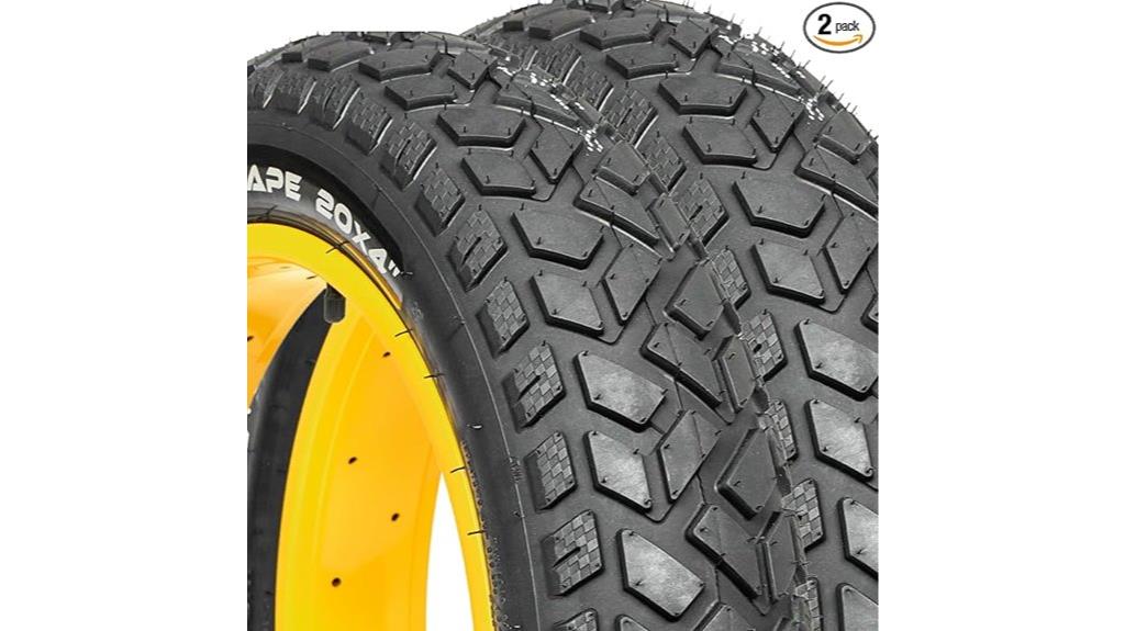 allscape 20 inch fat tires