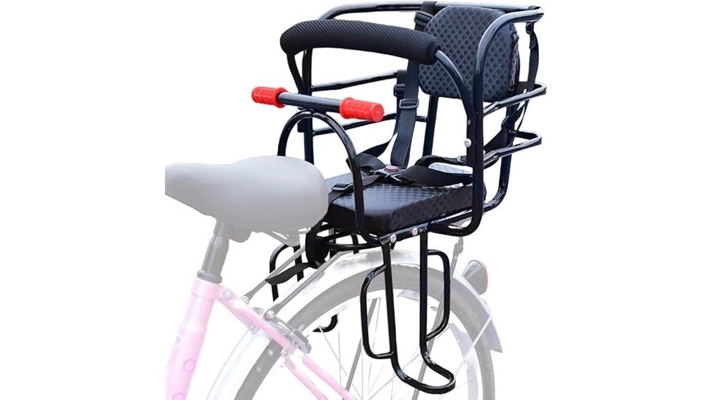 back mount child seat