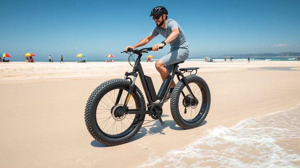 beach ready fat tire e bikes