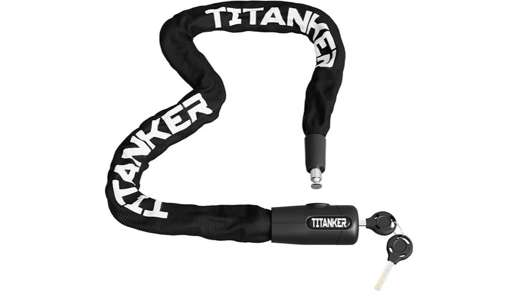 bike chain lock keys