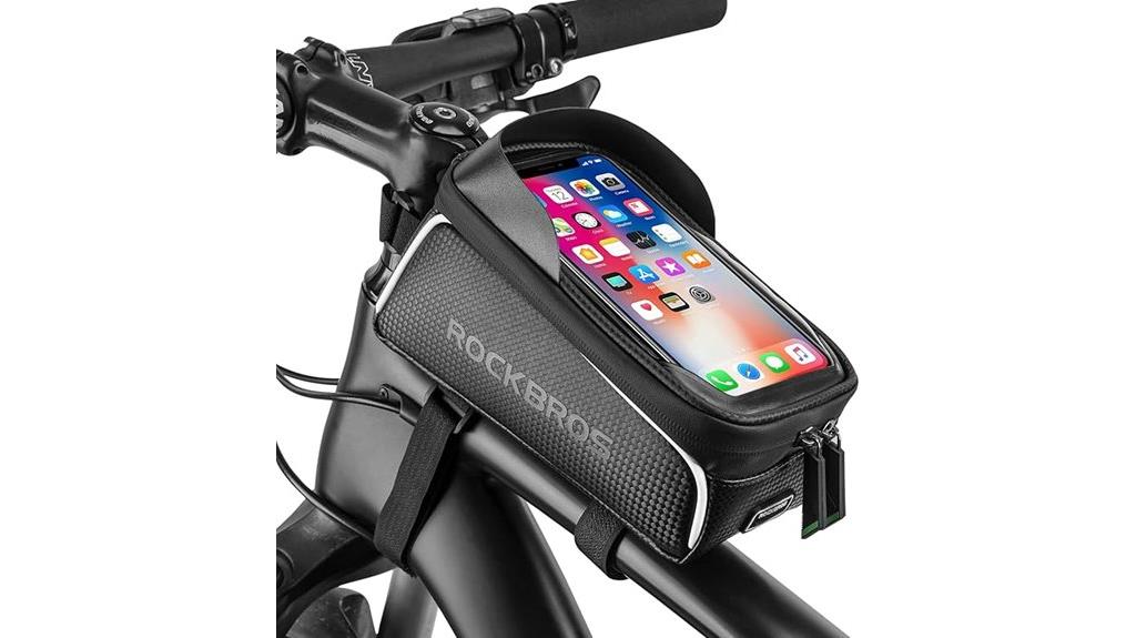 bike frame phone bag