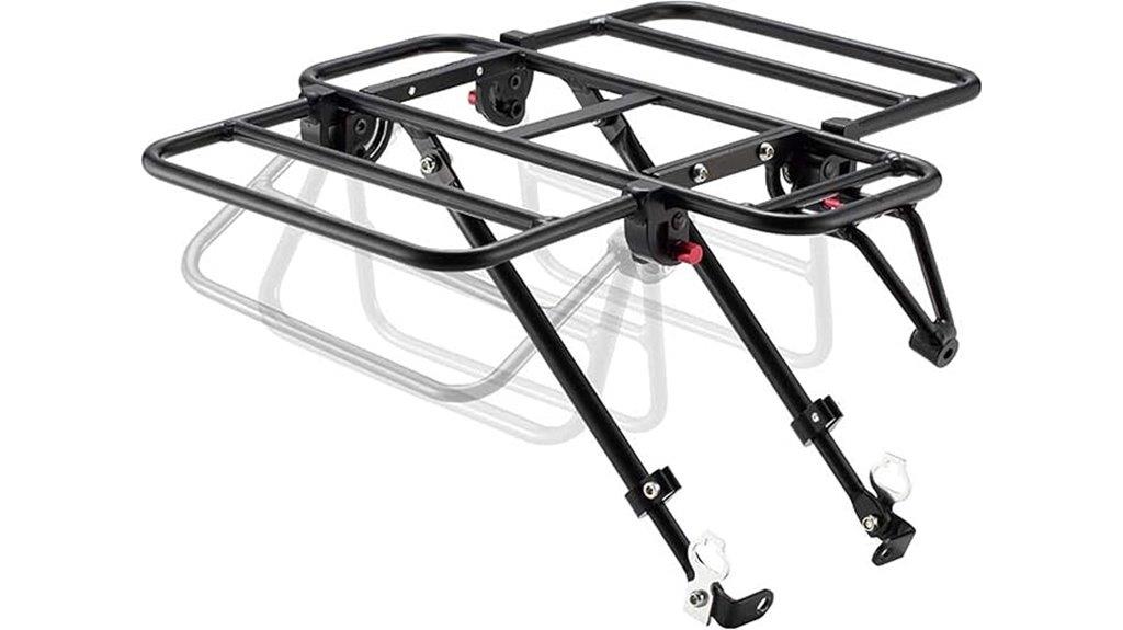 bike front rack with wings