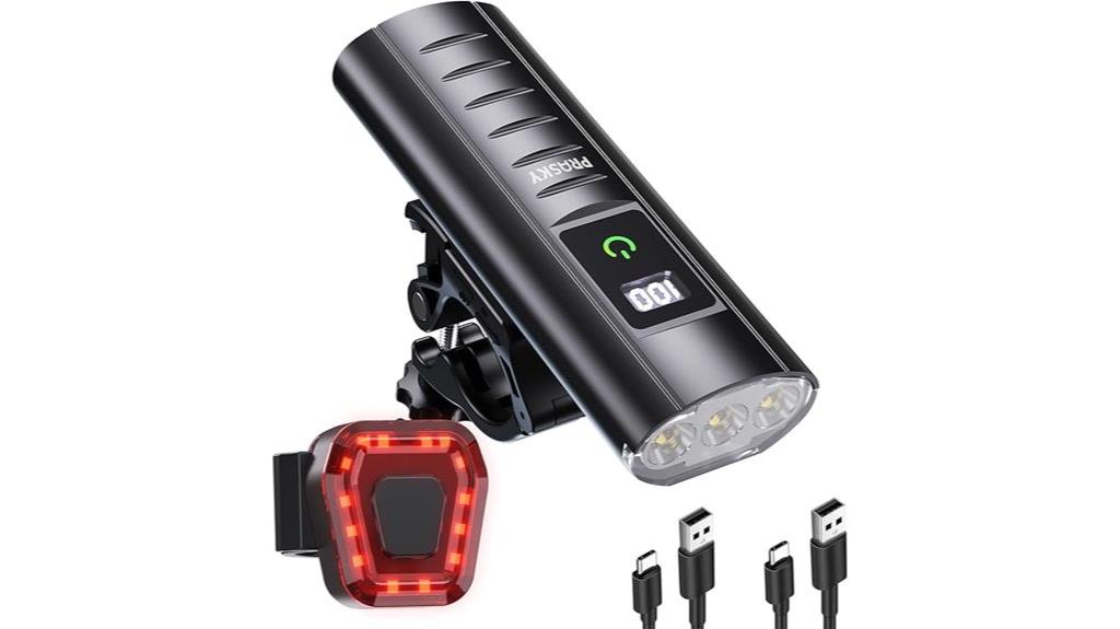 bright waterproof rechargeable headlights