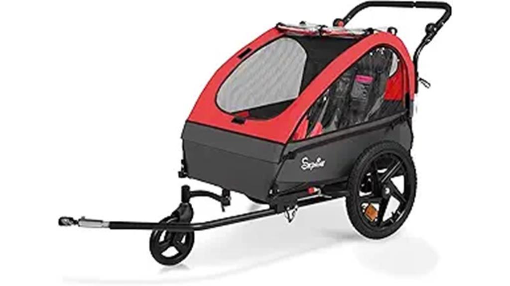 child bike trailer convertible