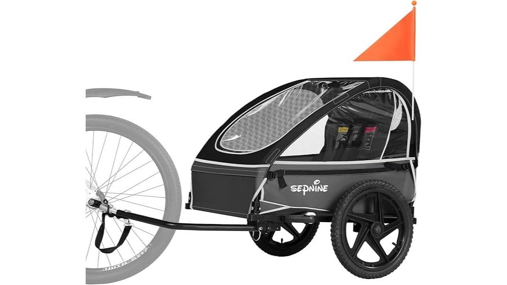 child bike trailer harness